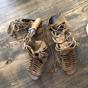 Free people gladiator sandals